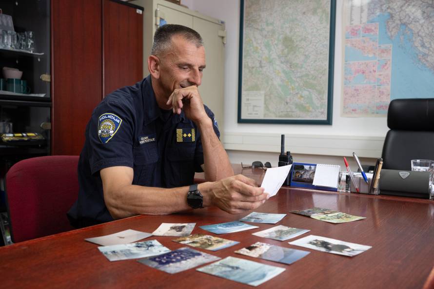Jure Klišanin, načelnik postaje Granične policije Novska