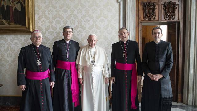 Clergy Abuse In France - Pope Meets French Bishops Conference - Vatican
