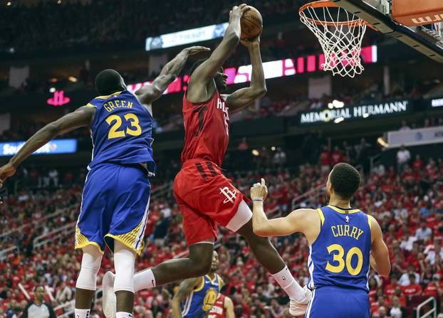 NBA: Playoffs-Golden State Warriors at Houston Rockets