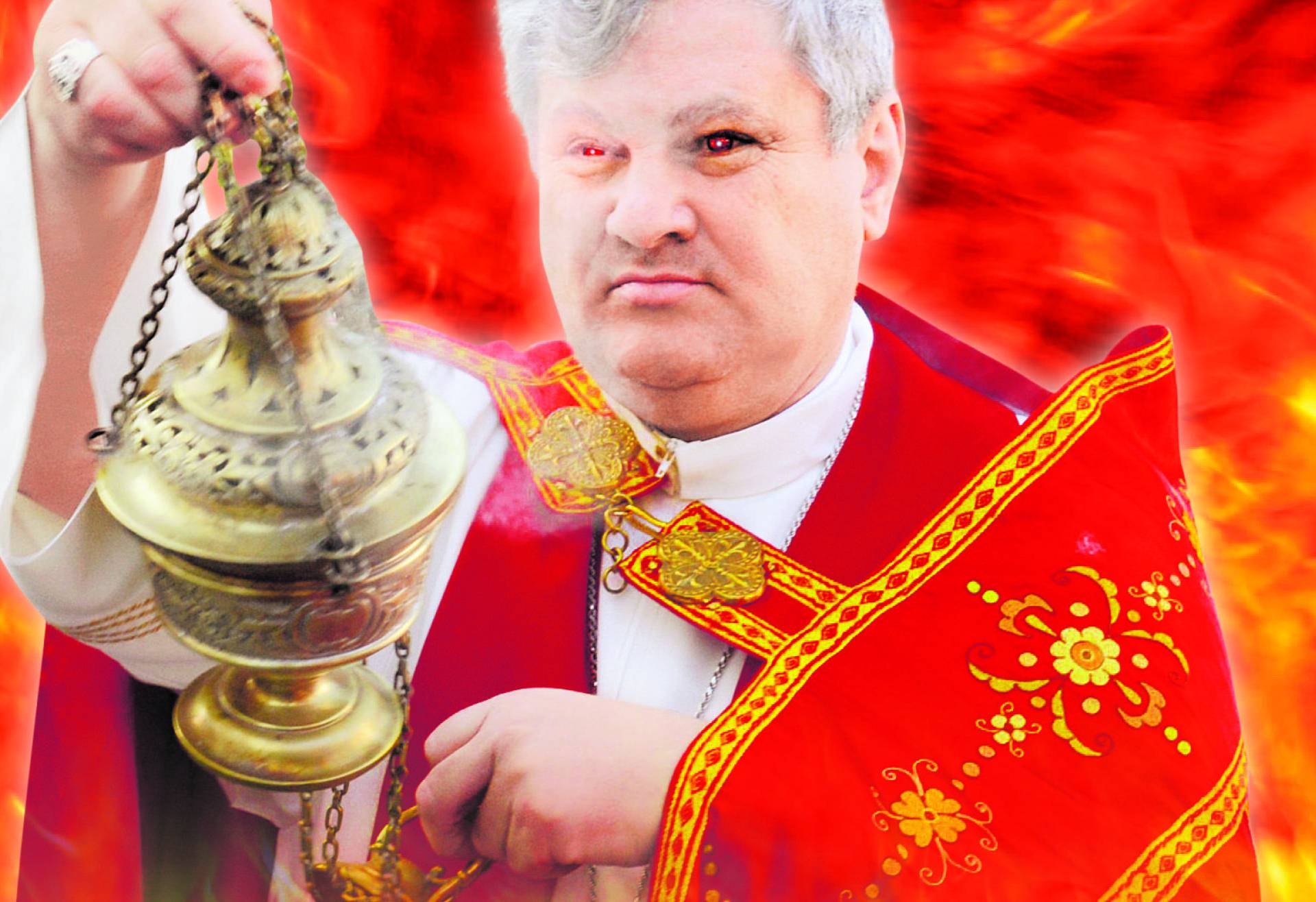 Košićev svećenik snimao se u sado-mazo opremi i s tri dilda