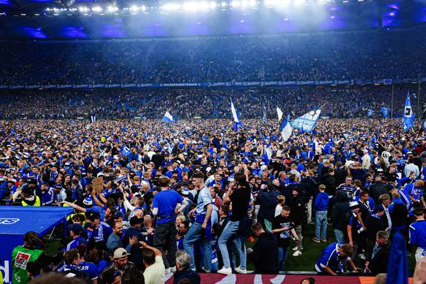 GER, Hamburger SV vs. SSV Ulm, Fussball, 2. Bundesliga, Spieltag 33, Saison 2024/2025, 10.05.2025