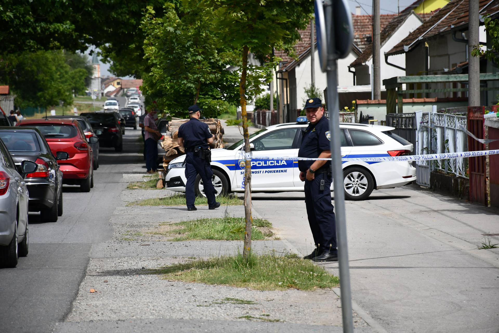 Slavonski Brod:  Mjesto dvostrukog ubojstva u Ulici Svetog Lovre