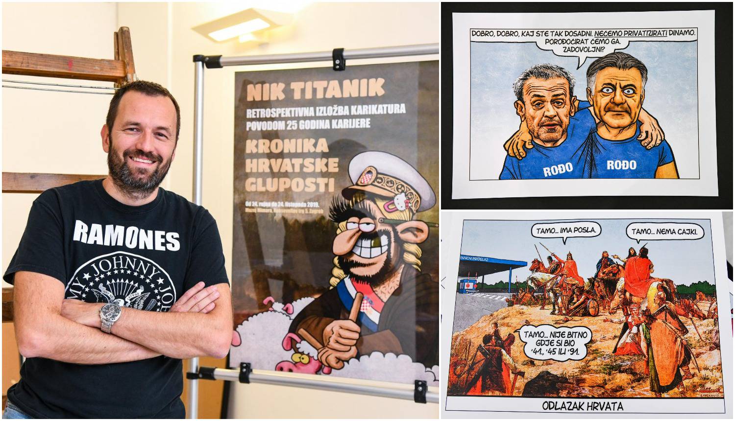 Nik Titanik: 'Bušili su mi gume na automobilu zbog karikatura'