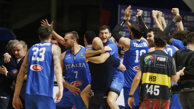 FIBA Olympic Qualifying Tournament Final - Serbia v Italy