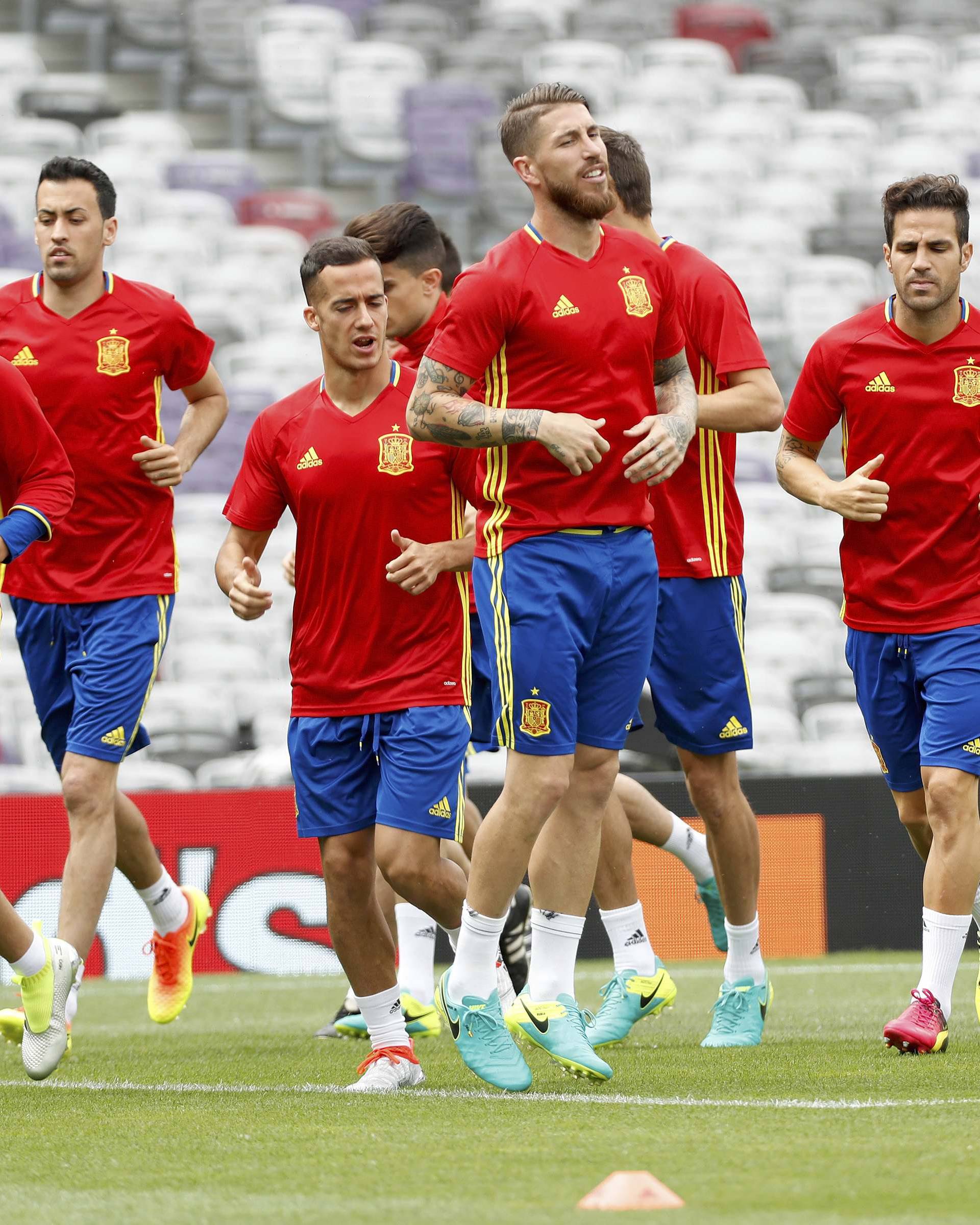 Spain Training - EURO 2016