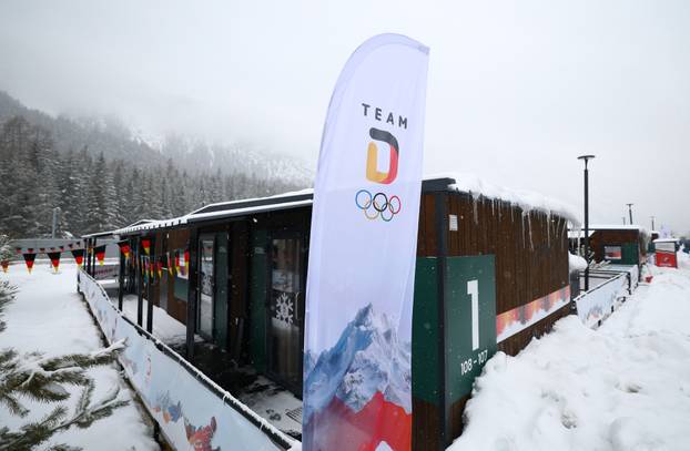 Milano Cortina 2026 Winter Olympics - Press Visit at the Olympic and Paralympic Athletes' Village