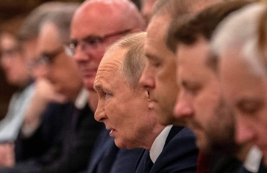 Chinese President Xi Jinping meets Russian President Vladimir Putin in Beijing