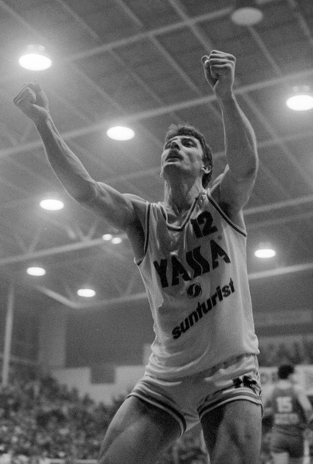 Druga utakmica finala play-offa Prvenstva Jugoslavije 1986. godine, KK Cibona - KK Zadar