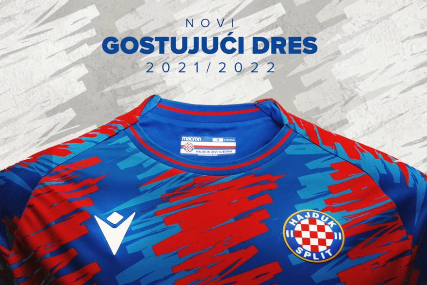 Novi gostujući dres Hajduka