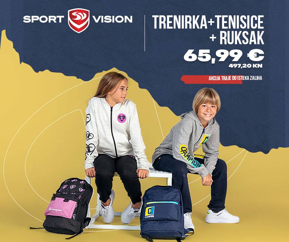 Povratak u školu: U Sport Vision trgovinama vas čeka super ponuda za povratak u školu!