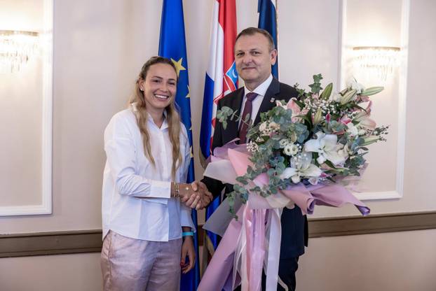 Osijek: Svečano primanje za Donnu Vekić, polufinalistu ovogodišnjeg Wimbledona