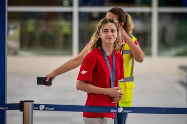 Doček olimpijaca u Zračnoj luci Split