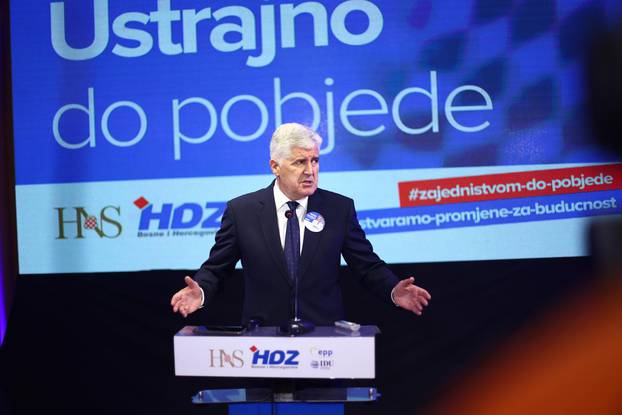 Mostar: Borjana Krišto i Dragan Čović se obratili medijima nakon izbora