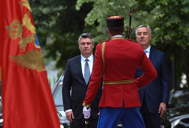 Milanovića u Cetinju ugostio predsjednik Milo Đukanović