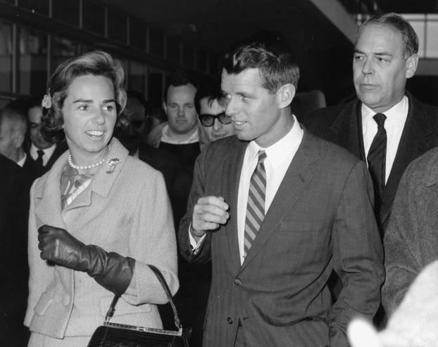 Robert Kennedy und Frau in Rom 1962