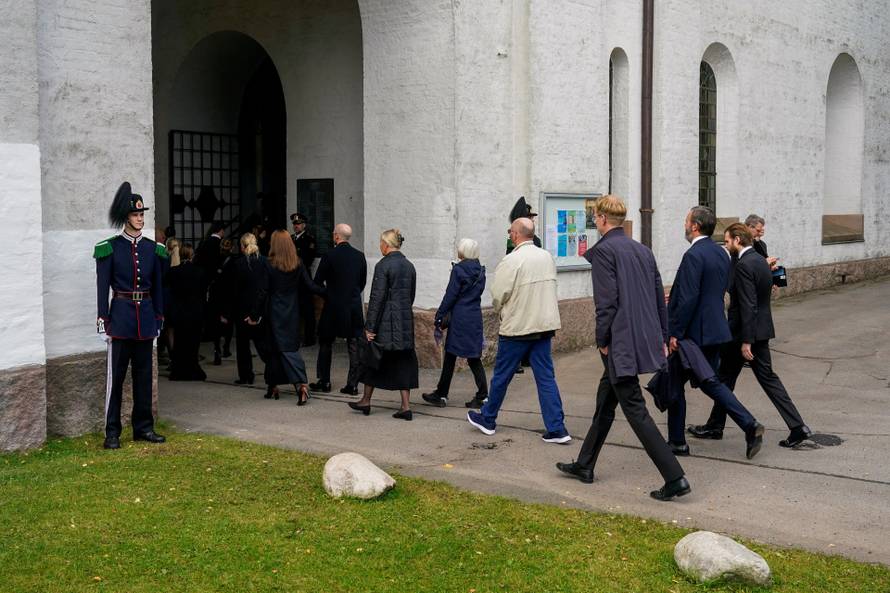 Norway's Princess Astrid's funeral, in Oslo