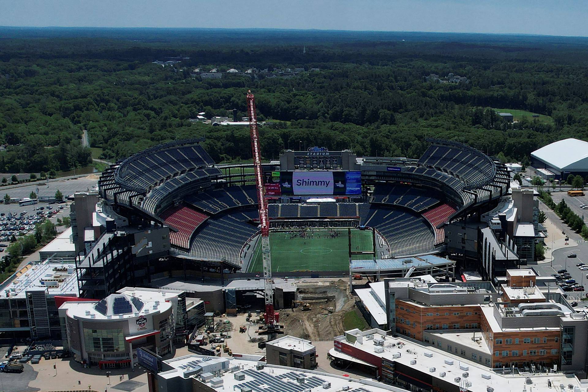 FILE PHOTO: Gillette Stadium is pictured in Foxboro