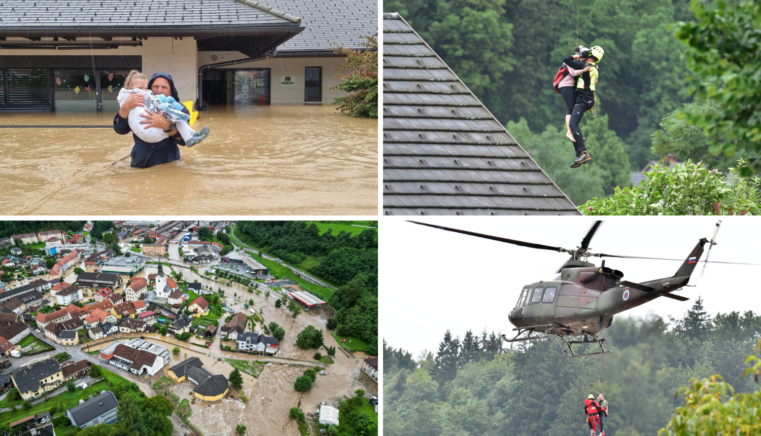 Poplave u Sloveniji odnijele tri života: 'Alarmantno je. Nitko od nas ne pamti ovakvo nevrijeme'