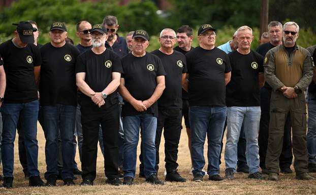 Zagreb: 35. obljetnica osnutka Specijalne jedinice policije Alfa Zagreb