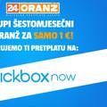 Za 1 € dobiješ 34,85 € kupona uključujući pretplatu na Pickbox NOW te 10 € za Mobis.hr i 15 € za Horizont