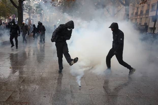 Second nationwide day of protests against the cost of living in France