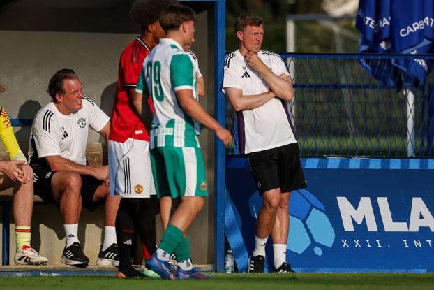 Zagreb: Turnir Mladen Ramljak, utakmica Manchester Uniteda i Rapida iz Beča