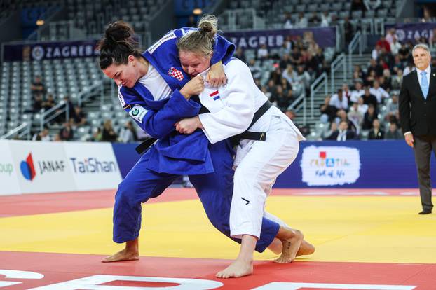 IJF World Judo Tour Zagreb Grand Prix 2024. Finale, Žene -78kg, Sanne Van Dijke - Karla Prodan