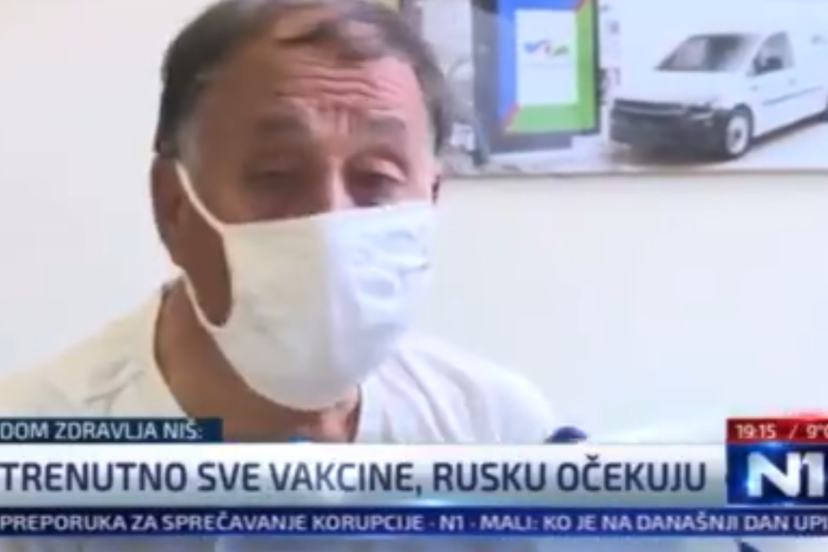 Show u Srbiji: 'Koje cjepivo ste odabrali? Uzeo sam Rajfajzen!'