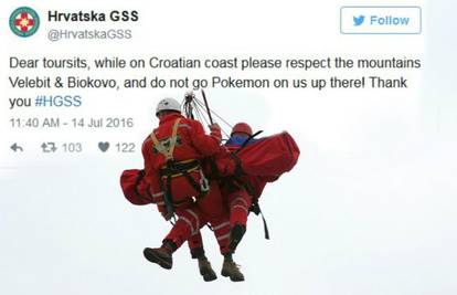 HGSS moli turiste: "Nemojte loviti Pokemone po Velebitu!"
