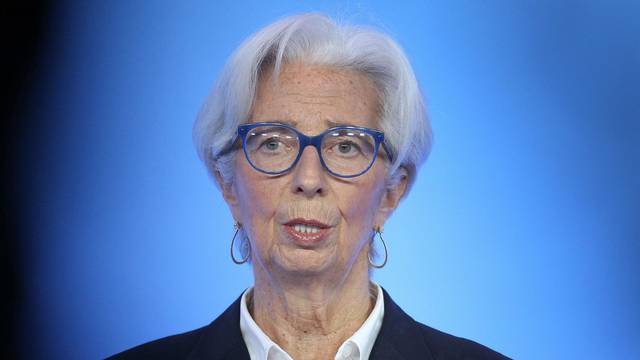 ECB President Christine Lagarde holds news conference following Governing Council's monetary meeting, in Frankfurt