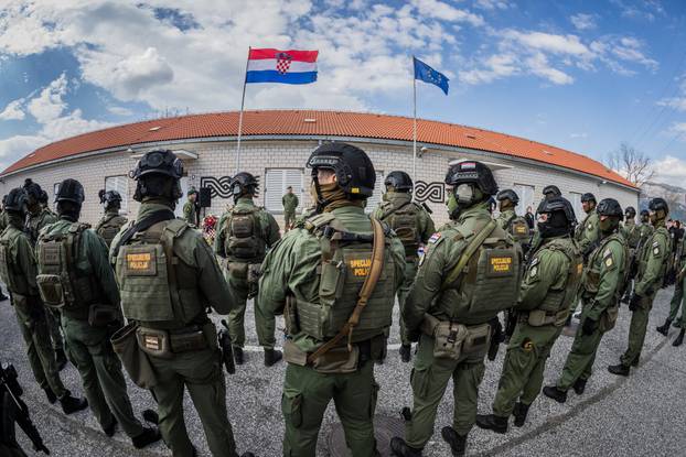 Split: Proslava 35 godina od osnutka postrojbe Specijalne jedinice Policije  BATT Split