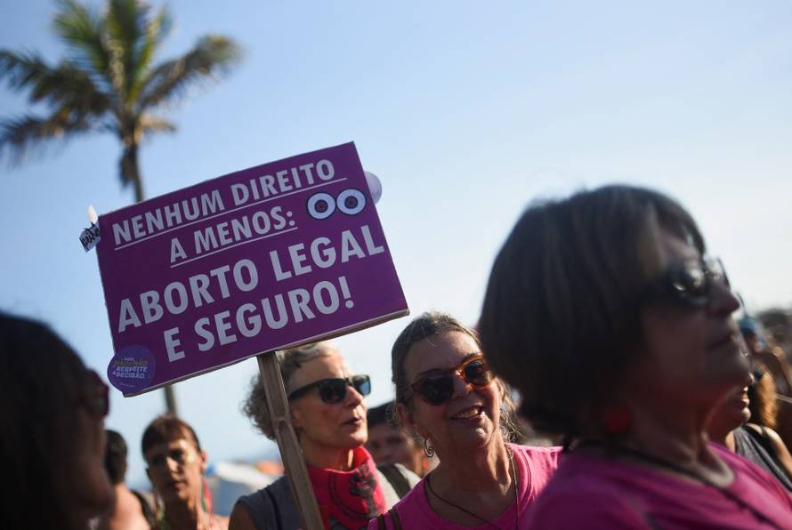 International Women's Day, in Rio de Janeiro