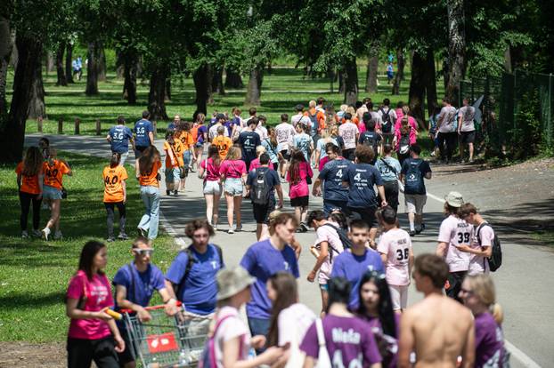 Zagrebački maturanti svoje slavlje nastavljaju na Bundeku