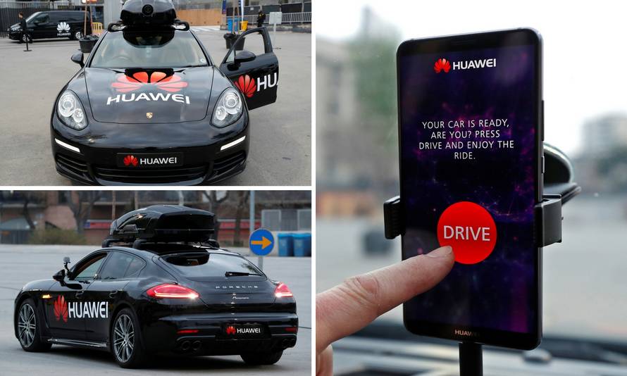 Huawei pokazao kako i telefon može voziti Porscheovu jurilicu