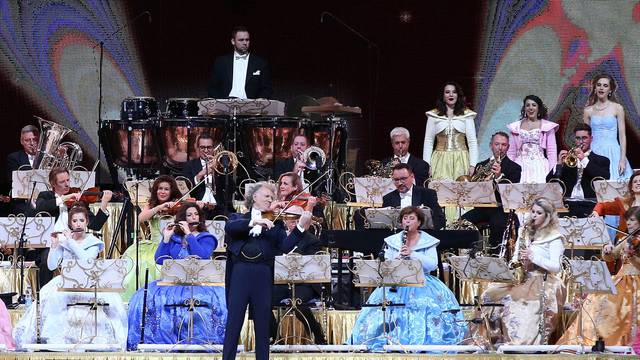 Andre Rieu nastupio  je  u Zagrebu