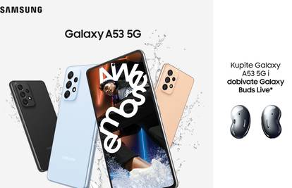 Samsung Galaxy A53 5G pametni telefon od sada dostupan u Hrvatskoj!