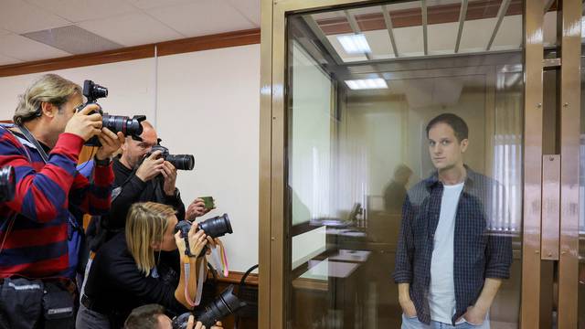 Moscow court hears appeal by WSJ reporter Gershkovich
