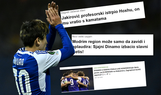 Mediji iz susjedstva: Dinamo mora svima u regiji biti vodilja