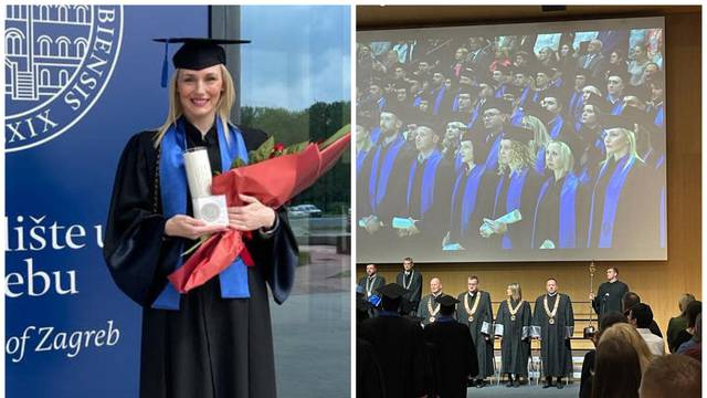 Bivša misica i bliska Bandićeva suradnica Natalija Prica primila je diplomu kojom se pohvalila