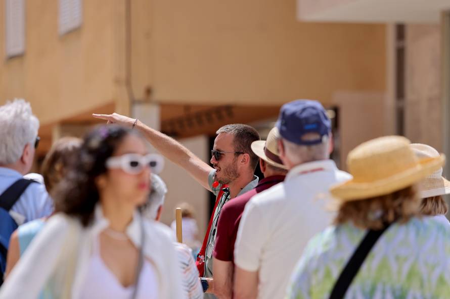 Zadar: Subotnje prijepodne u centru grada