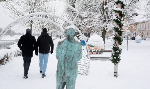FOTO Snijeg zabijelio Sisak: Prizori kakvi se rijetko vi&dstrok;aju