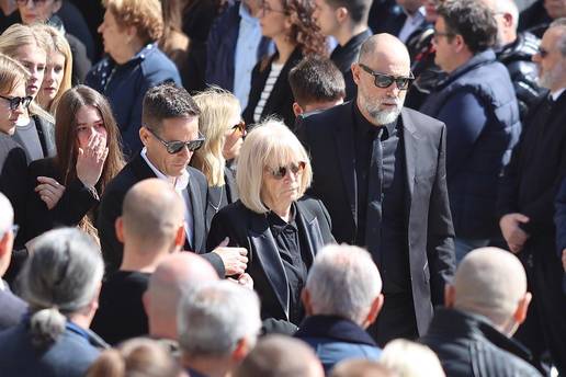 FOTO Pokopali oca Igora Tudora u Splitu, stiglo vodstvo Hajduka