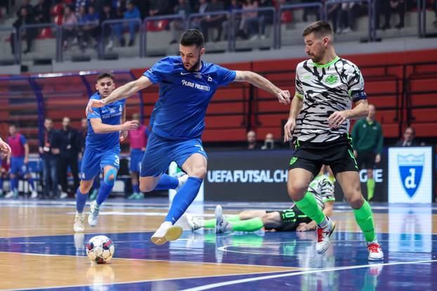 Susret Olmissuma i Futsal Dinama u 1. kolu Elitne runde Lige prvaka