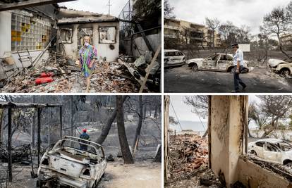 Slike katastrofe: Ovako danas izgleda ljetovalište kraj Atene