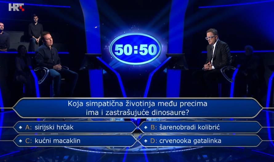 Tomislav je odustao na pitanju o dinosaurima za 250 tisuća kuna: Znate li vi točan odgovor?