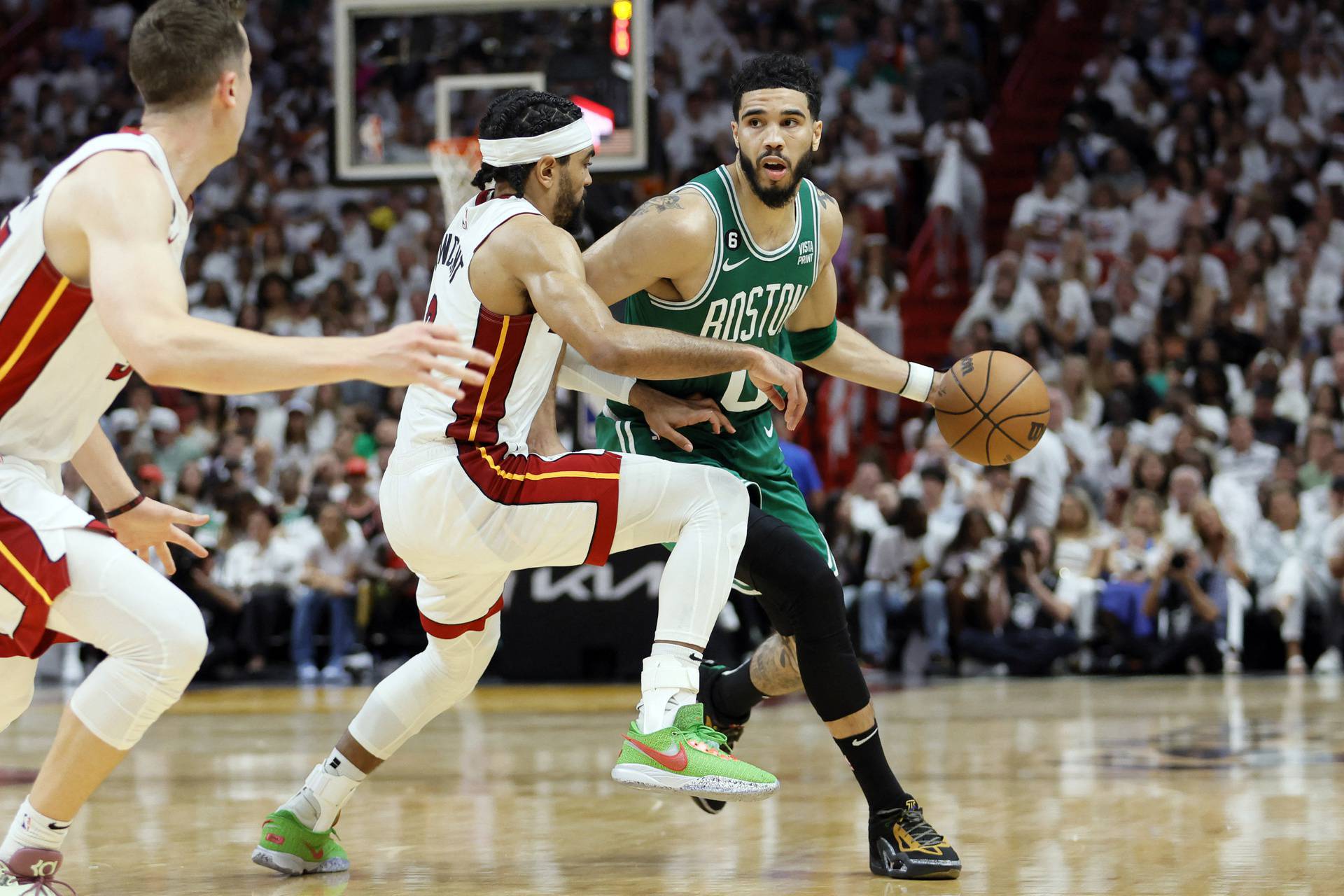 NBA: Playoffs-Boston Celtics at Miami Heat