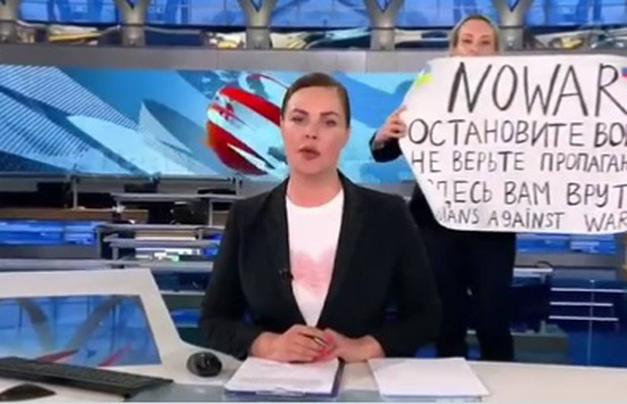 Na ruskoj TV vikala 'Zaustavite rat, lažu vas'. Zelenski joj javno zahvalio,  a sad je nestala...