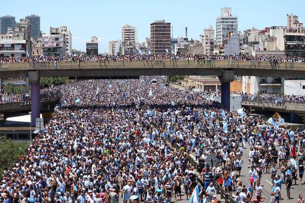 FIFA World Cup Qatar 2022 - Argentina Victory Parade after winning the World Cup