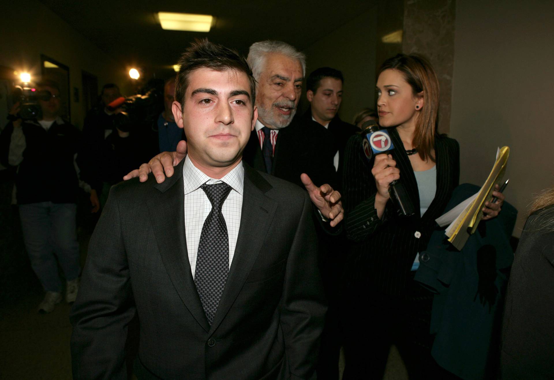 PAOLO LIUZZO, BOYFRIEND OF PRINCESS BEATRICE, IN COURT ON A PROBATION CHARGE, WORCESTER, MASSACHUSETTS, AMERICA - 21 MAR 2006