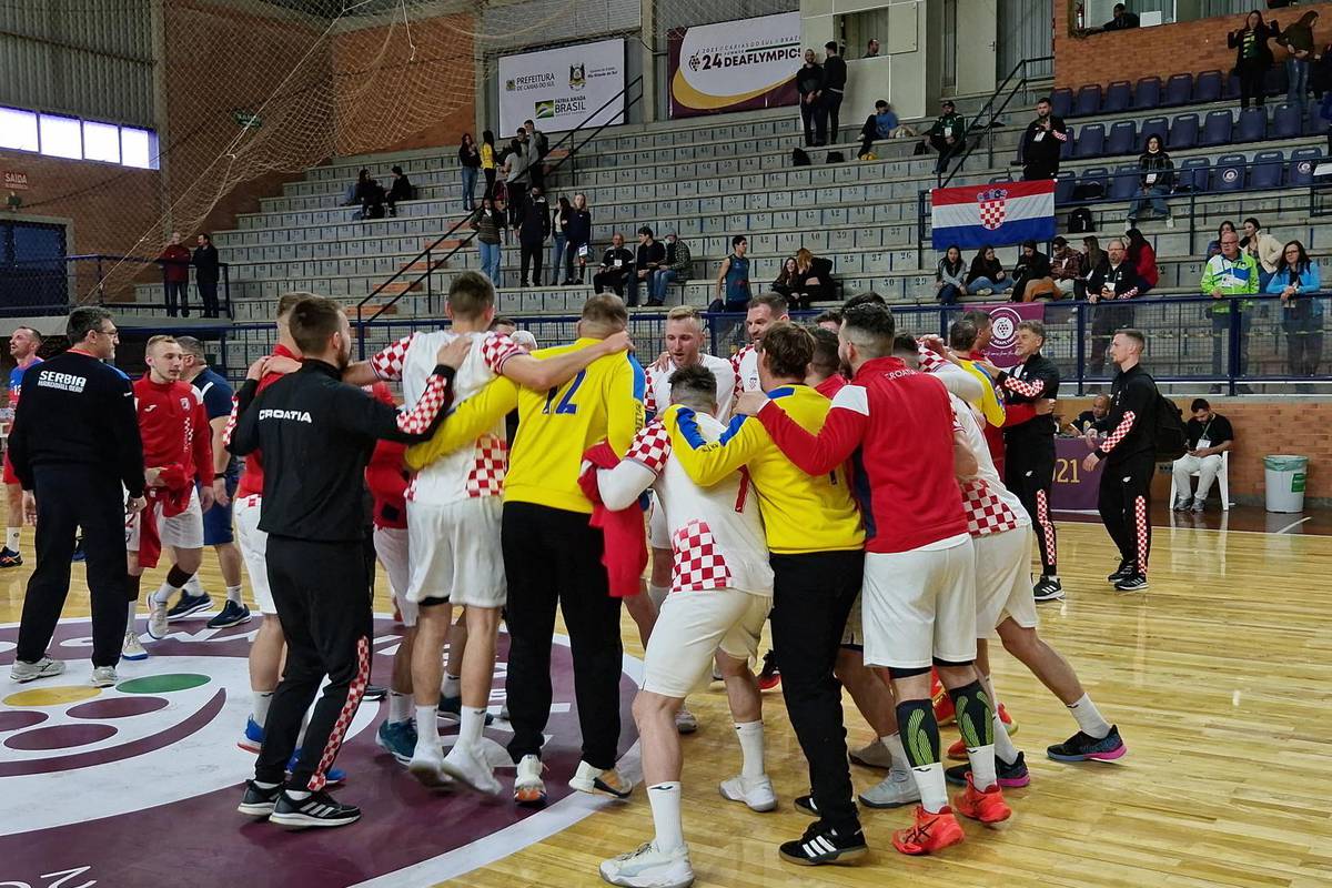 Hrvatski rukometaši u finalu na Olimpijadi gluhi: Idu na Nijemce